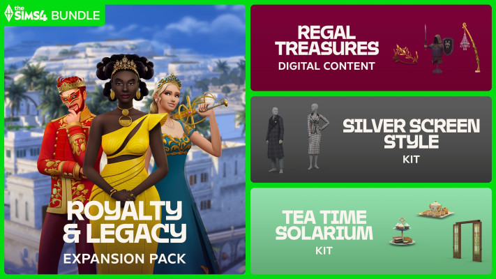 The Sims 4 Royalty & Legacy Grand Bundle